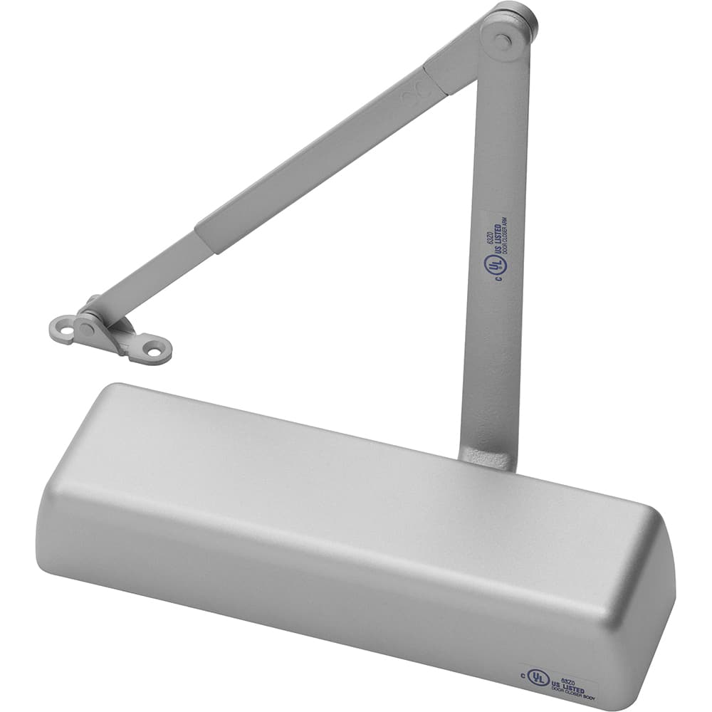 Yale - Manual Dampers; Closer Body Length: 12-1/4 (Inch); Finish/Coating: Aluminum Painted ; Door Thickness: 2-3/4 (Inch); Additional Information: Series: 5800 - Exact Tooling