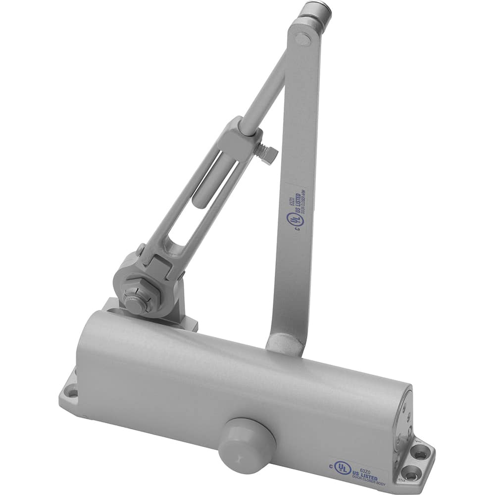 Yale - Manual Dampers; Closer Body Length: 9-3/4 (Inch); Finish/Coating: Aluminum Painted ; Door Thickness: 2-3/4 (Inch); Additional Information: Series: 1100 - Exact Tooling