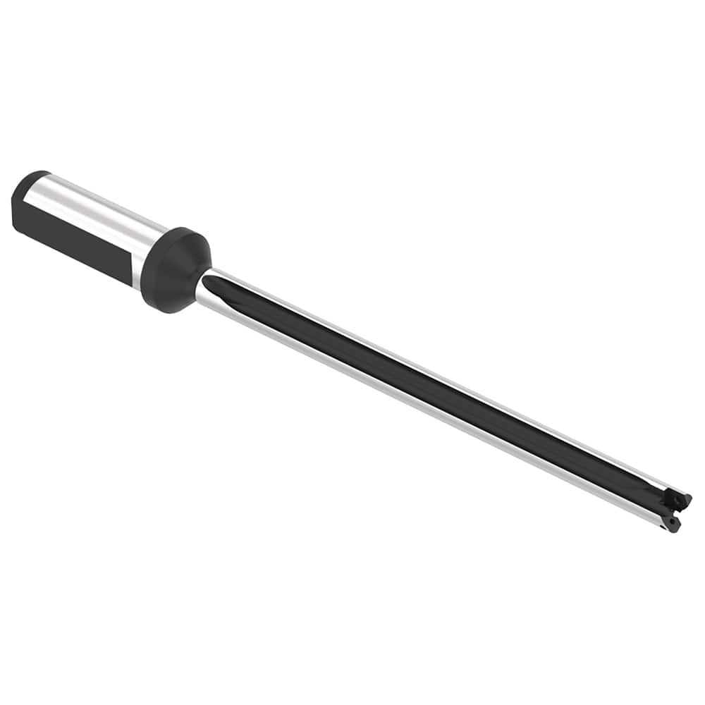 Allied Machine and Engineering - Spade Drills; Series: T-A Pro ; Minimum Drill Diameter (Decimal Inch): 0.4650 ; Maximum Drill Diameter (Decimal Inch): 0.4990 ; Shank Type: Flanged ; Shank Diameter (Inch): 0.75 ; Spade Drill Length: Long Length - Exact Tooling