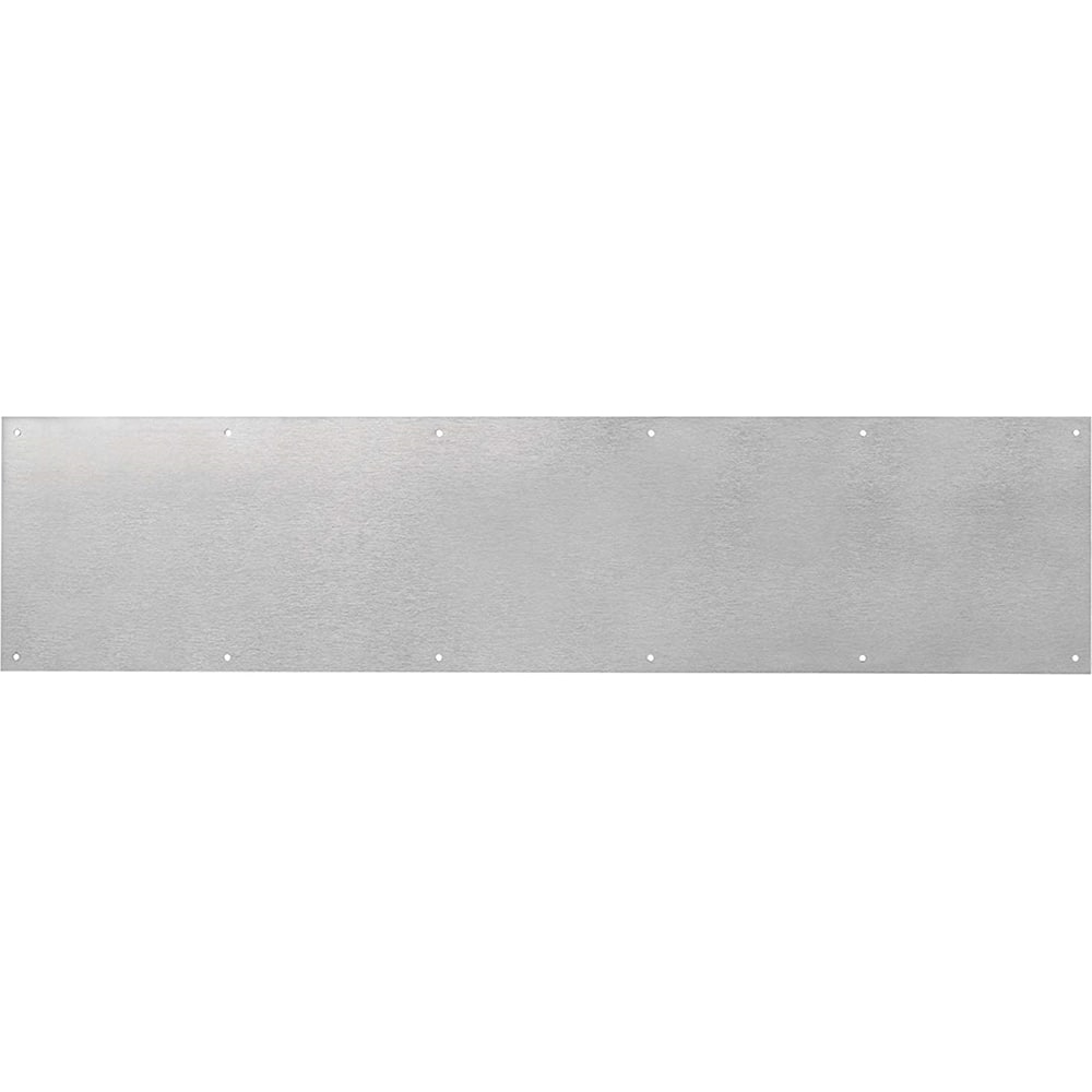 Rockwood - Kick Plates; Type: Kickplate ; Finish/Coating: Satin Stainless Steel ; Length (Inch): 35 - Exact Tooling