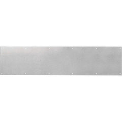 Rockwood - Kick Plates; Type: Kickplate ; Finish/Coating: Satin Stainless Steel ; Length (Inch): 34 - Exact Tooling