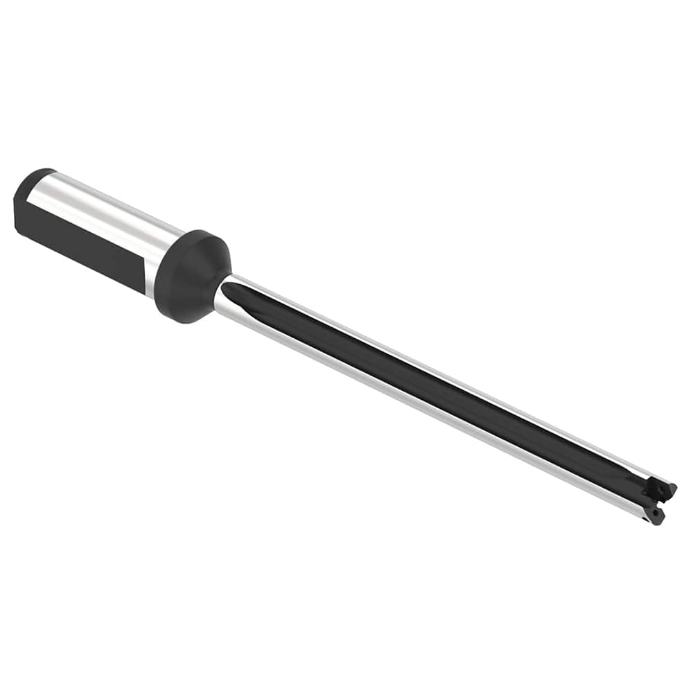 Allied Machine and Engineering - Spade Drills; Series: T-A Pro ; Minimum Drill Diameter (Decimal Inch): 0.4370 ; Maximum Drill Diameter (Decimal Inch): 0.4990 ; Shank Type: Flanged ; Shank Diameter (Inch): 0.75 ; Spade Drill Length: Long Length - Exact Tooling