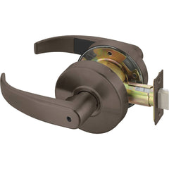Yale - Lever Locksets; Door Thickness: 1-3/4 (Inch); Door Thickness: 1-3/4 ; Back Set: 2-3/4 (Inch); For Use With: Lavatory or Other Privacy Doors ; Finish/Coating: Oxidized Satin Dark Bronze (10B) ; Special Item Information: Privacy; Bedroom or Bath Loc - Exact Tooling