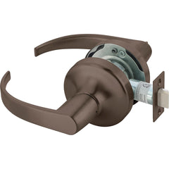 Yale - Lever Locksets; Door Thickness: 1-3/4 (Inch); Door Thickness: 1-3/4 ; Back Set: 2-3/4 (Inch); For Use With: Doors ; Finish/Coating: Oxidized Satin Dark Bronze (10B) ; Special Item Information: Passage or Closet Latch Function - Exact Tooling