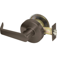 Yale - Lever Locksets; Door Thickness: 1-3/4 (Inch); Door Thickness: 1-3/4 ; Back Set: 2-3/4 (Inch); For Use With: Twin Communicating or Exit Doors ; Finish/Coating: Oxidized Satin Dark Bronze (10B) ; Special Item Information: Communicating Passage Lock - Exact Tooling