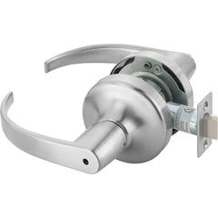 Yale - Lever Locksets; Door Thickness: 1-3/4 (Inch); Door Thickness: 1-3/4 ; Back Set: 2-3/4 (Inch); For Use With: Lavatory or Other Privacy Doors ; Finish/Coating: Oxidized Satin Dark Bronze (10B) ; Special Item Information: Privacy; Bedroom or Bath Loc - Exact Tooling