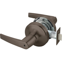 Yale - Lever Locksets; Door Thickness: 1-3/4 (Inch); Door Thickness: 1-3/4 ; Back Set: 2-3/4 (Inch); For Use With: Lavatory or Other Privacy Doors ; Finish/Coating: Oxidized Satin Dark Bronze (10B) ; Special Item Information: Privacy; Bedroom or Bath Loc - Exact Tooling