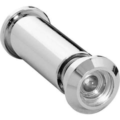 Yale - Viewers/Peepholes; Viewing: 190 deg. Door Viewer ; Style: Door Viewer ; Material: Brass ; Finish/Coating: Bright Chrome ; UL Rated: Yes - Exact Tooling