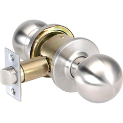 Yale - Lever Locksets; Door Thickness: 1-3/4 (Inch); Door Thickness: 1-3/4 ; Back Set: 2-3/4 (Inch); For Use With: Doors ; Finish/Coating: Satin Stainless Steel ; Special Item Information: Passage or Closet Latch Function - Exact Tooling