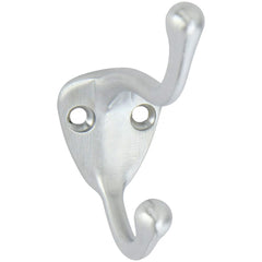 Rockwood - Coat & Hat Hooks; Type: Double Coat and Hat Hook ; Projection: 3-1/8 (Inch); Finish/Coating: Satin Chrome - Exact Tooling