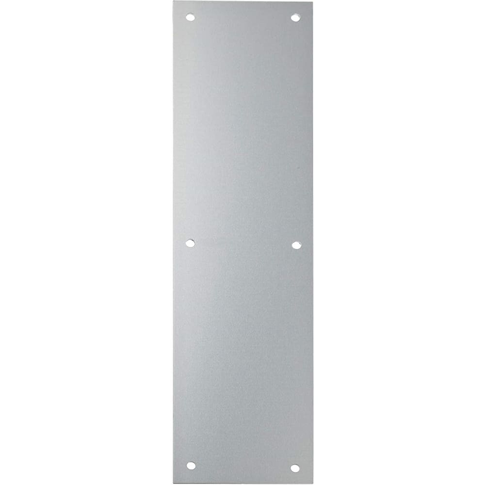Rockwood - Push Plates; Type: Push Plate ; Overall Length (Inch): 16 ; Finish/Coating: Polished Brass; Clear Coat - Exact Tooling