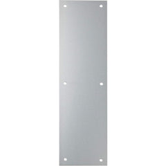 Rockwood - Push Plates; Type: Push Plate ; Overall Length (Inch): 16 ; Finish/Coating: Polished Brass; Clear Coat - Exact Tooling
