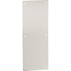 Rockwood - Push Plates; Type: Push Plate ; Overall Length (Inch): 16 ; Finish/Coating: Satin Stainless Steel - Exact Tooling
