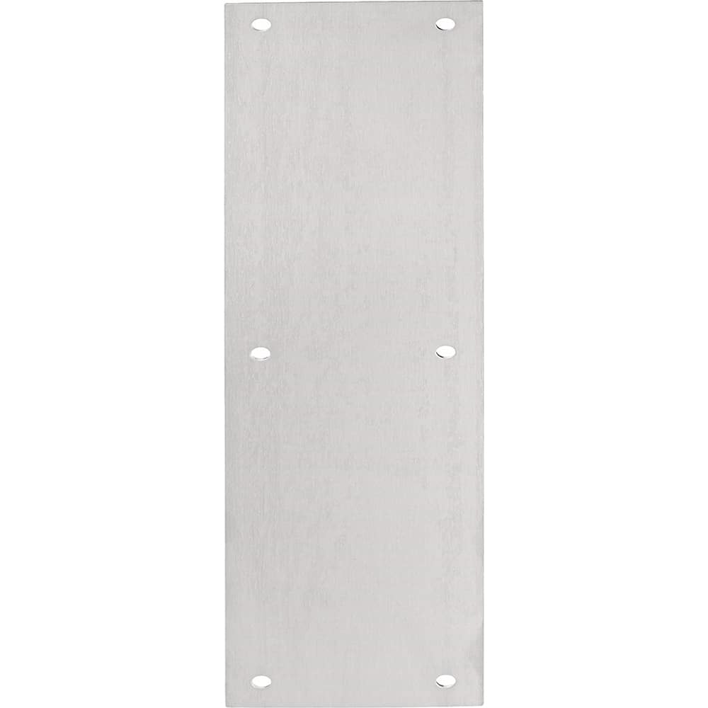Rockwood - Push Plates; Type: Push Plate ; Overall Length (Inch): 15 ; Finish/Coating: Satin Stainless Steel - Exact Tooling