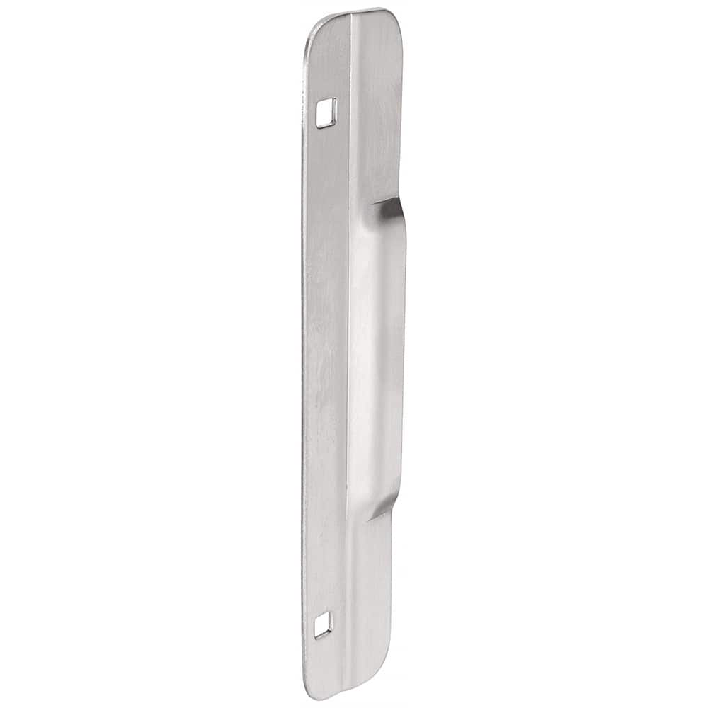 Rockwood - Latch Protectors; Type: Latch Protector ; Length (Inch): 10 ; Width (Inch): 1-1/2 ; Material: Steel; Stainless Steel ; Finish/Coating: Satin Stainless Steel - Exact Tooling