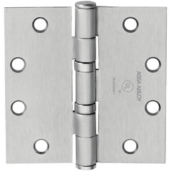 Yale - Commercial Hinges; Length (Inch): 5 ; Thickness (Decimal Inch): 0.1340 ; Number of Knuckles: 5.000 ; Stanley Finish Code: US26D ; Finish/Coating: US26D ; Box Quantity: 3 - Exact Tooling