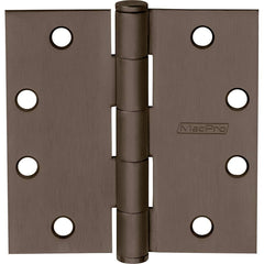 Yale - Commercial Hinges; Length (Inch): 4-1/2 ; Thickness (Decimal Inch): 0.1340 ; Number of Knuckles: 5.000 ; Finish/Coating: US10BE ; Box Quantity: 3 ; Hand: Non-Handed - Exact Tooling