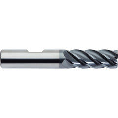 M.A. Ford - Corner Radius & Corner Chamfer End Mills; Mill Diameter (Inch): 3/8 ; Mill Diameter (Decimal Inch): 0.3750 ; End Type: Corner Radius ; Corner Radius (Inch): 0.03 ; Corner Radius (Decimal Inch): 0.03 ; Number of Flutes: 5 - Exact Tooling