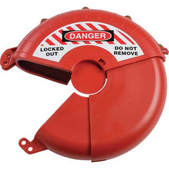 Brady - Pneumatic & Valve Lockouts Type: Gate Valve Lockout Maximum Valve Handle Size (Inch): 13 - Exact Tooling