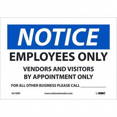 NMC - Safety & Facility Labels Message Type: Security & Admittance Header: NOTICE - Exact Tooling