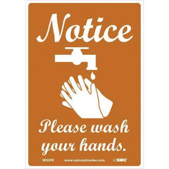 NMC - Safety & Facility Labels Message Type: Restroom, Janitorial & Housekeeping Header: NOTICE - Exact Tooling