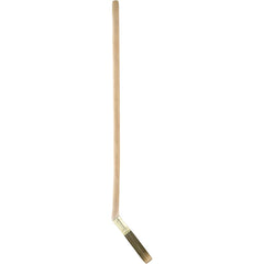 Wooster Brush - Paint Brushes; Type: Radiator Brush ; Bristle Shape: Flat ; Bristle Material: Synthetic ; Bristle Length (Inch): 2-11/16 ; Width (Inch): 2 ; Handle Length (Inch): 15 - Exact Tooling