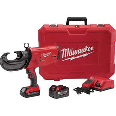 Milwaukee Tool - 12,000 Lb Force, 750 mcm Cu & Al Capacity, Power Crimper - Exact Tooling