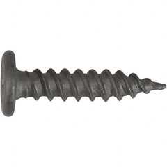 DeWALT Anchors & Fasteners - #10-12, Pancake Head, Phillips Drive, 1" Length Under Head, #2 Point, Self Drilling Screw - Exact Tooling