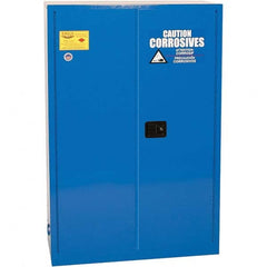 Eagle - Safety Cabinets Hazardous Chemical Type: Corrosive Chemicals Color: Royal Blue - Exact Tooling