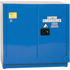 Eagle - Safety Cabinets Hazardous Chemical Type: Corrosive Chemicals Color: Royal Blue - Exact Tooling