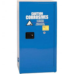 Eagle - Safety Cabinets Hazardous Chemical Type: Corrosive Chemicals Color: Royal Blue - Exact Tooling