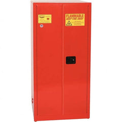 Eagle - Safety Cabinets Hazardous Chemical Type: Flammable and Combustible Liquids Color: Red - Exact Tooling