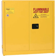 Eagle - Safety Cabinets Hazardous Chemical Type: Flammable and Combustible Liquids Color: Yellow - Exact Tooling