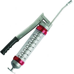 Plews & Edelman - Grease Guns Type: Lever Grease Gun with 3-Way Loading Capacity (oz.): 14 (Cartridge) - Exact Tooling
