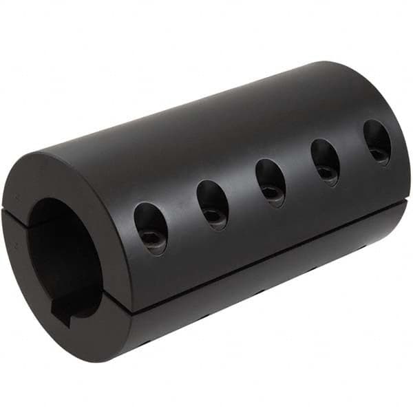 Climax Metal Products - Rigid Couplings Type: Two Piece Coupling with Keyway Inside Diameter (Decimal Inch): 1.9375 - Exact Tooling