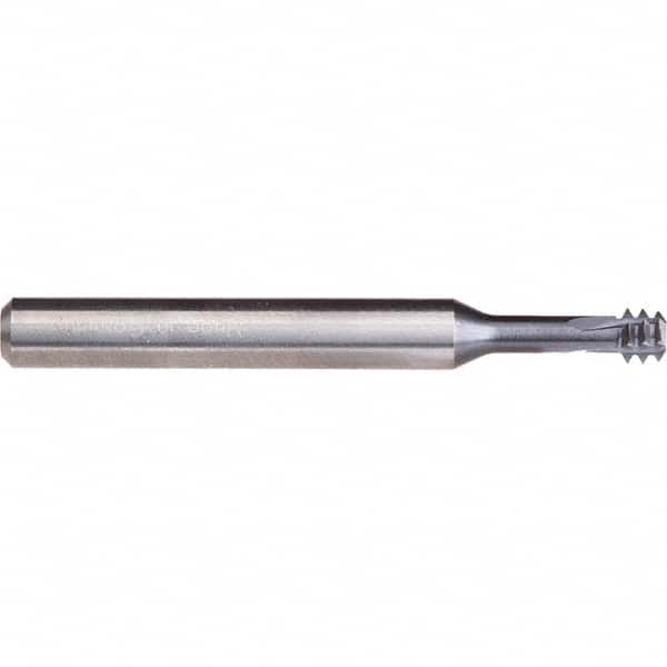 Emuge - Helical Flute Thread Mills Threads Per Inch: 24 Material: Carbide - Exact Tooling