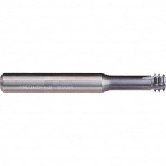 Emuge - Helical Flute Thread Mills Threads Per Inch: 16 Material: Carbide - Exact Tooling