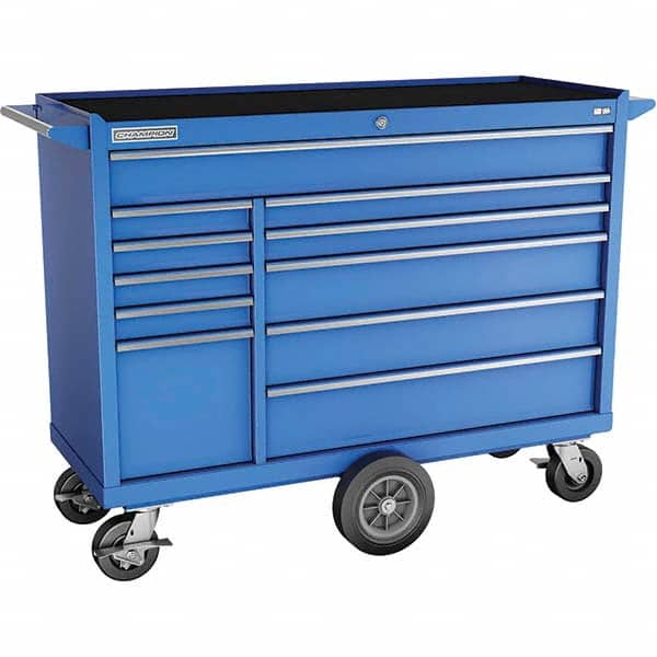 Champion Tool Storage - Tool Storage Combos & Systems Type: Wheeled Tool Cabinet with Maintenance Cart Drawers Range: 10 - 15 Drawers - Exact Tooling