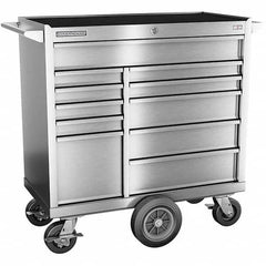 Champion Tool Storage - Tool Storage Combos & Systems Type: Wheeled Tool Cabinet with Maintenance Cart Drawers Range: 10 - 15 Drawers - Exact Tooling