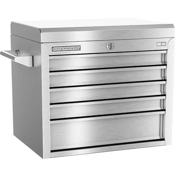 Champion Tool Storage - Tool Storage Combos & Systems Type: Top Chest Tool Storage Drawers Range: 5 - 9 Drawers - Exact Tooling