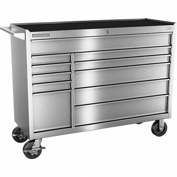 Champion Tool Storage - Tool Storage Combos & Systems Type: Wheeled Tool Cabinet Drawers Range: 10 - 15 Drawers - Exact Tooling