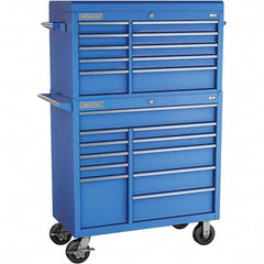 Champion Tool Storage - Tool Storage Combos & Systems Type: Top Chest/Roller Cabinet Combo with Maintenance Cart Drawers Range: 16 Drawers or More - Exact Tooling