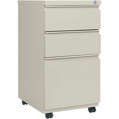 ALERA - File Cabinets & Accessories Type: Pedestal Number of Drawers: 3 - Exact Tooling