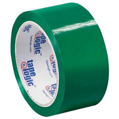Tape Logic - Pack of (18) 55 Yd Rolls 2" Green Box Sealing & Label Protection Tape - Exact Tooling