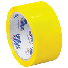 Tape Logic - Pack of (18) 55 Yd Rolls 2" Yellow Box Sealing & Label Protection Tape - Exact Tooling