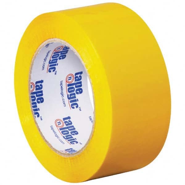 Tape Logic - Pack of (18) 110 Yd Rolls 2" Yellow Box Sealing & Label Protection Tape - Exact Tooling