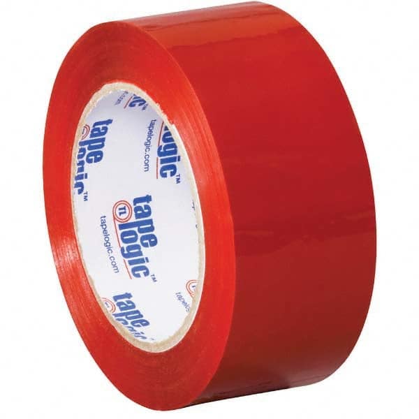 Tape Logic - Pack of (18) 110 Yd Rolls 2" Red Box Sealing & Label Protection Tape - Exact Tooling