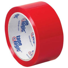 Tape Logic - Pack of (18) 55 Yd Rolls 2" Red Box Sealing & Label Protection Tape - Exact Tooling
