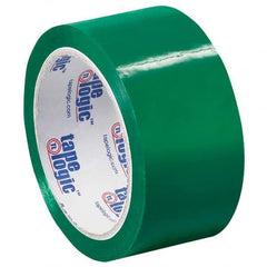 Tape Logic - Pack of (6) 55 Yd Rolls 2" Green Box Sealing & Label Protection Tape - Exact Tooling