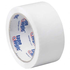 Tape Logic - Pack of (6) 55 Yd Rolls 2" White Box Sealing & Label Protection Tape - Exact Tooling